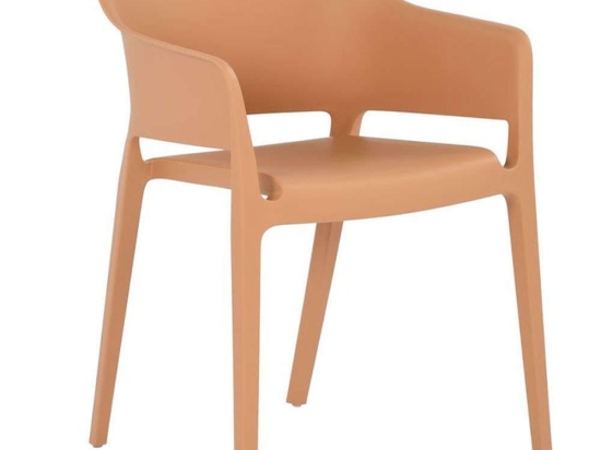 Πολυθρόνα Arco 27-0127 55,5x54,5x77,5cm Caramel