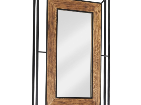 Καθρέπτης Mistras 11-0548 80x120cm Natural-Black