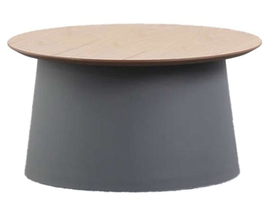 Τραπέζι Σαλονιού Tech 27-0188 Φ69x32,4cm Grey