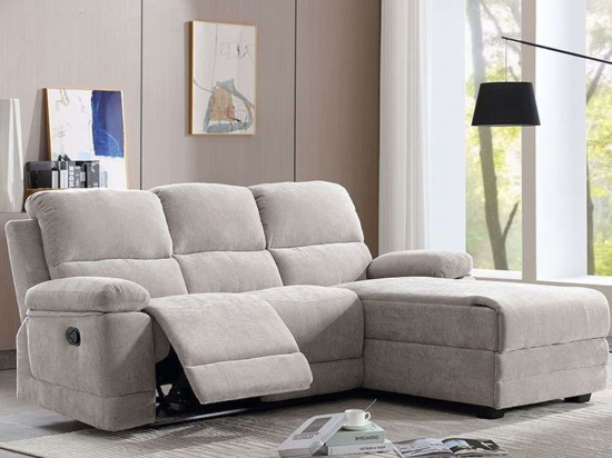 Καναπές Γωνιακός Relax (Δεξιά Γωνία) 01-3322 212x156x96cm Beige