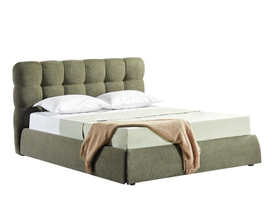 Κρεβάτι Chocolat 09-1947 219x180x109.5 (Για Στρώμα 160x200cm) Olive Υπέρδιπλο