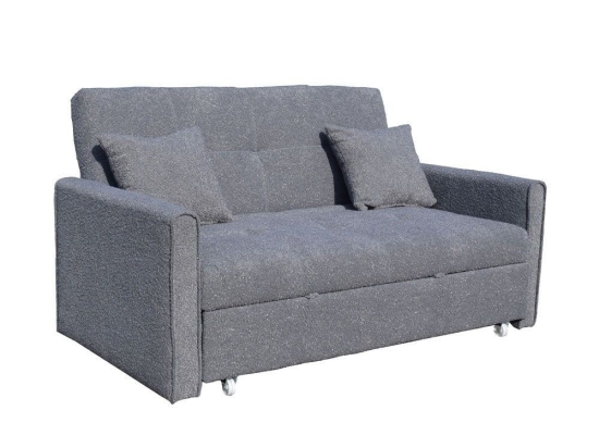 Καναπές - Κρεβάτι Dual 01-3325 Διθέσιος 153x89x85 Grey