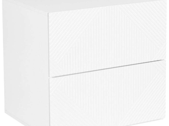 Κομοδίνο Mezza Luna 09-1952 55x45x52cm White