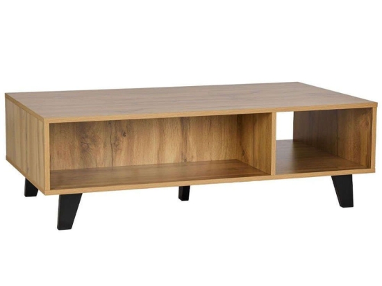 Τραπέζι Σαλονιού Arabica 04-0990 110x60x35cm Sonoma-Black