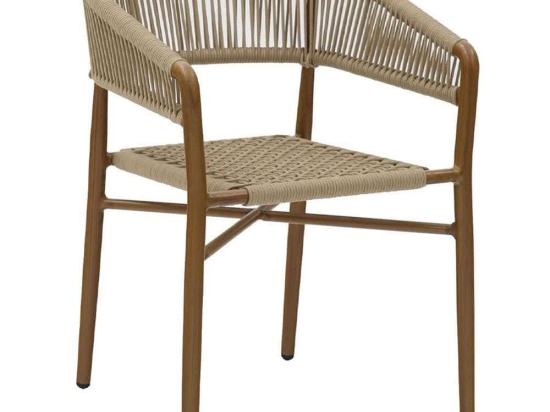 Πολυθρόνα Scorpion 22-0192 56x59,5x76cm Natural