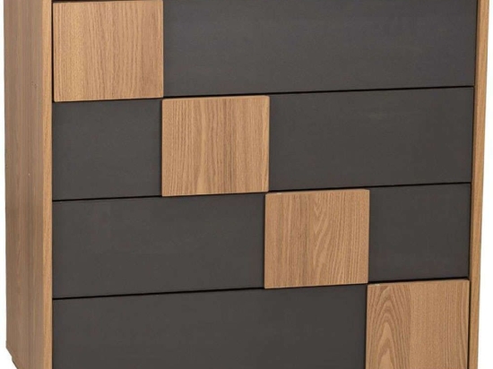 Κομότα Jenga 09-1985 80x40x80cm Sonoma-Grey