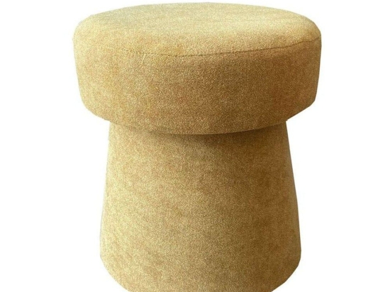 Σκαμπό Corcho 16-0721 40x40x43 Mustard
