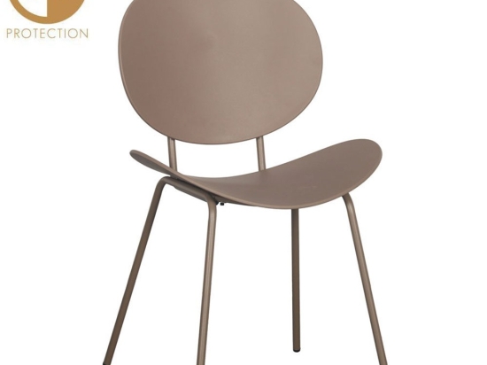 Καρέκλα Futura 27-0226 51x50x80.5cm Latte