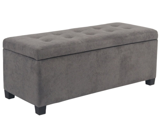 Σκαμπό Tip Με Αποθ/κο Χώρο 16-0814 102x42x40 Grey-Black