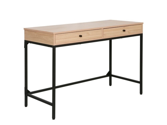 Γραφείο - Κονσόλα Trilogy 28-0311 110x48x76 Natural-Black