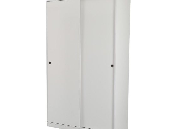 Ντουλάπα Key 06-0122 Δίφυλλη 120x50x200 White Δίφυλλη