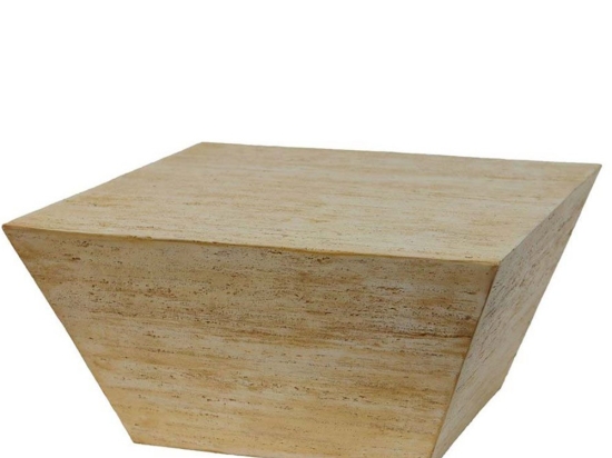 Τραπέζι Coffee Pyramis 04-1088 80x80x40 Beige
