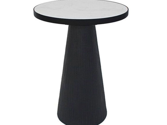 Τραπεζάκι Σαλονιού Βοηθητικό Lamp 04-1139 36x36x55 Natural-Black