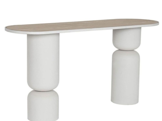 Κονσόλα Up Down 05-0788 150x45x77 White-Natural