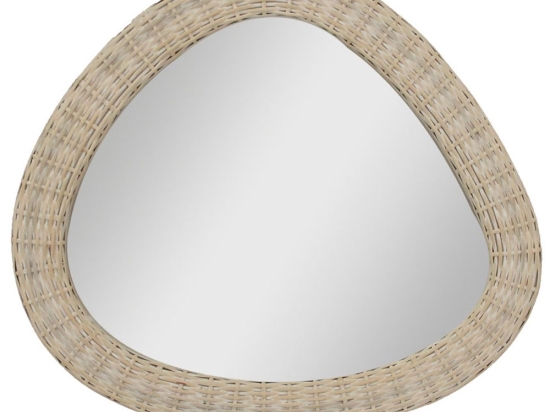 Καθρέπτης Sikinos 11-0639 63x2.5x58cm Natural