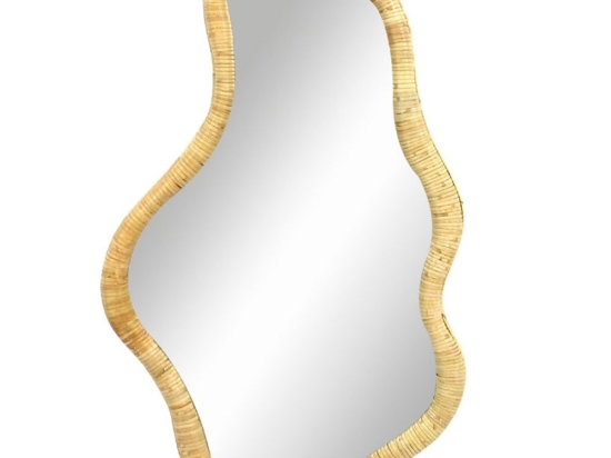 Καθρέπτης Ribbons 11-0644 51x3x90cm Natural