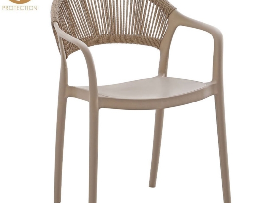 Πολυθρόνα Buenos 27-0231 56x54x79cm Latte