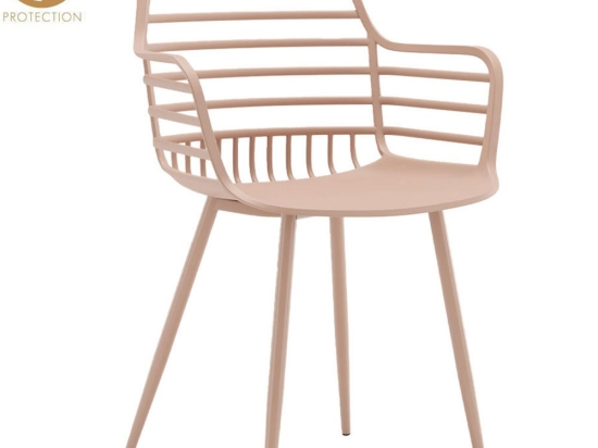 Πολυθρόνα Candy 27-0249 57x51.5x82cm Dusty Pink