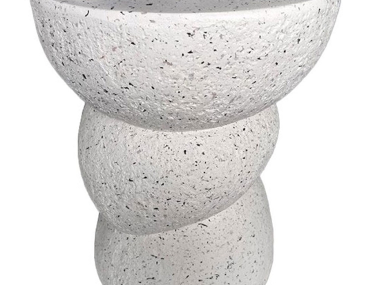 Τραπεζάκι Asimetron 04-1206 35x35x46 Terrazzo