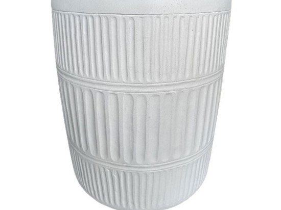 Τραπεζάκι Σαλονιού Βοηθητικό Geometrical 1 38x38x47 White
