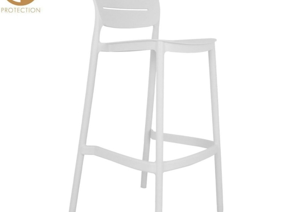 Σκαμπό Bar Zurich 26-0070 50x48.5x103.5 White