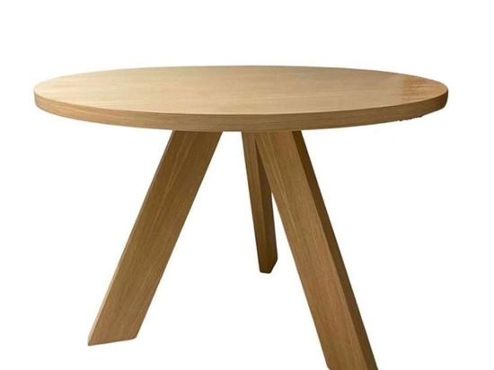 Τραπέζι Tavola 100 19-0003 100x100x75 Natural