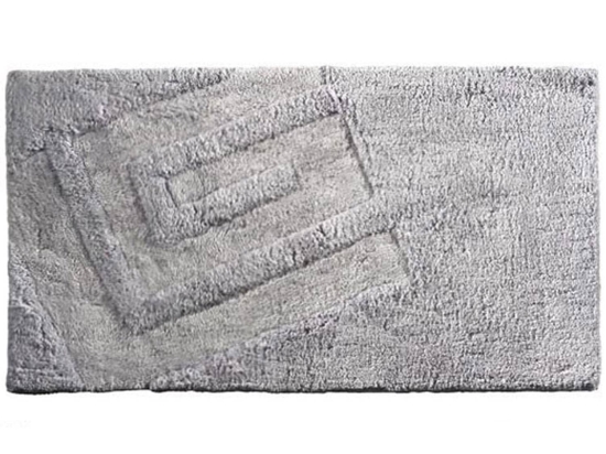 Πατάκι Μπάνιου Trivia Silver Guy Laroche 70X120 70x120cm 100% Βαμβάκι