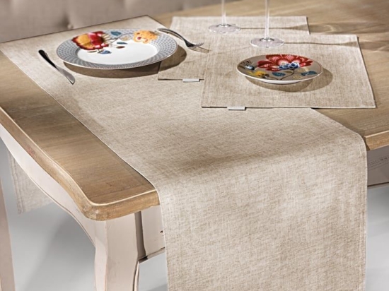 Runner 2001 Beige Saint Clair 40X175 40x175cm Πολυέστερ