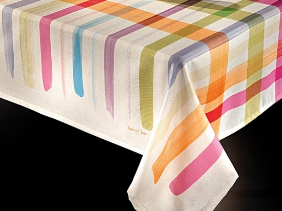 Τραπεζομάντηλο 1011 Multi Saint Clair 145Χ220 145x220cm Πολυέστερ