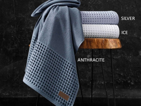 Πετσέτα Luca Silver Guy Laroche Προσώπου 50x90cm 100% Βαμβάκι