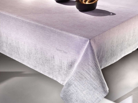 Τραπεζομάντηλο 1021 Lilac Silver Saint Clair 145X180 Πολυέστερ