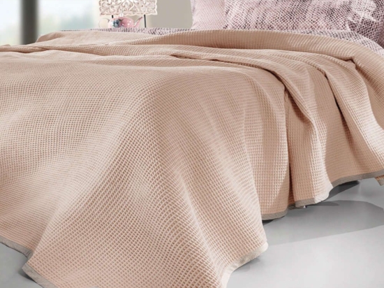 Κουβέρτα Just Pudra Guy Laroche Μονό 165x250cm 100% Βαμβάκι