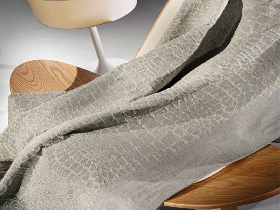 Ριχτάρι Amria Natural Guy Laroche Πολυθρόνα 180x150cm Βαμβάκι-Ακρυλικό