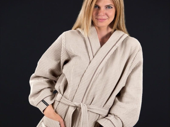 Μπουρνούζι Basic Beige Guy Laroche
