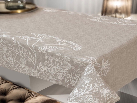 Τραπεζομάντηλο 1028 Natural Saint Clair 145X180 Πολυέστερ