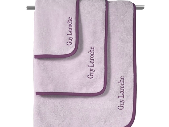 Πετσέτες New Comfy (Σετ 3τμχ) Lilac Guy Laroche Σετ Πετσέτες 70x140cm Βαμβάκι-Πολυέστερ