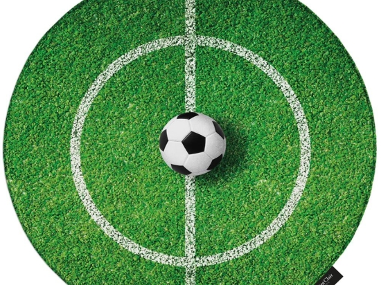 Χαλί Παιδικό Softy Striker Round Green Saint Clair 100X100cm Round