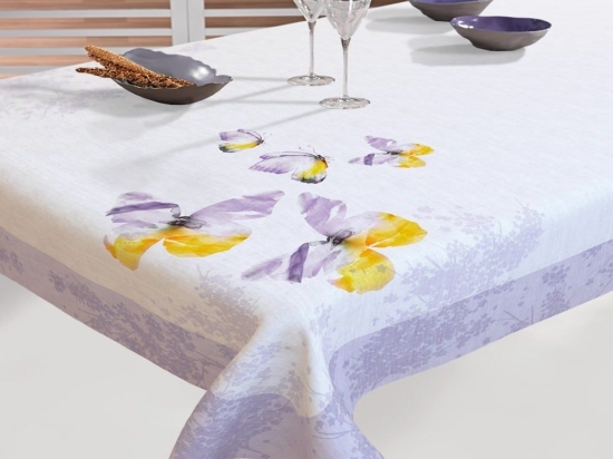 Τραπεζομάντηλο 1039 Lavander Saint Clair 145X180 145x180cm Πολυέστερ