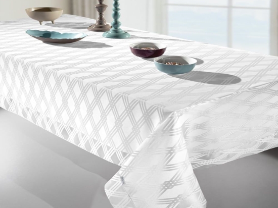 Τραπεζομάντηλο Ottimo White Guy Laroche 160X320 Πολυέστερ