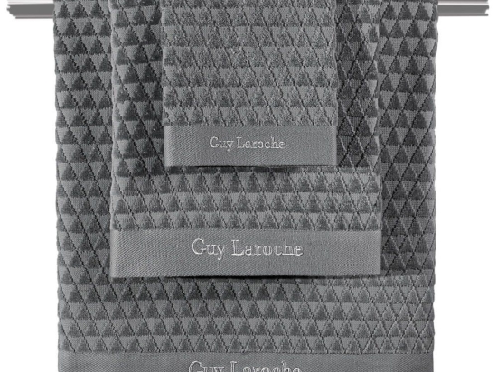Πετσέτες Tokyo (Σετ 3τμχ) Anthracite Guy Laroche Σετ Πετσέτες 70x140cm 100% Βαμβάκι