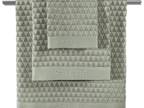 Πετσέτες Tokyo (Σετ 3τμχ) Khaki Guy Laroche Σετ Πετσέτες 70x140cm 100% Βαμβάκι