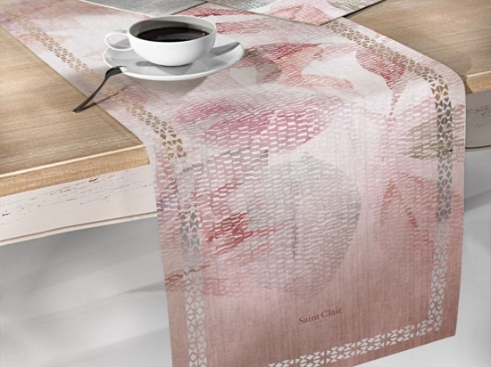 Runner 2041 Laser Cut Old Pink Saint Clair 40x160 Πολυέστερ