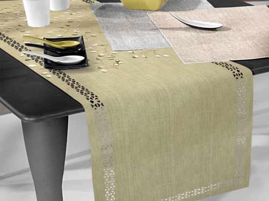 Runner 2046 Olive Laser Cut Saint Clair 40x160 Πολυέστερ