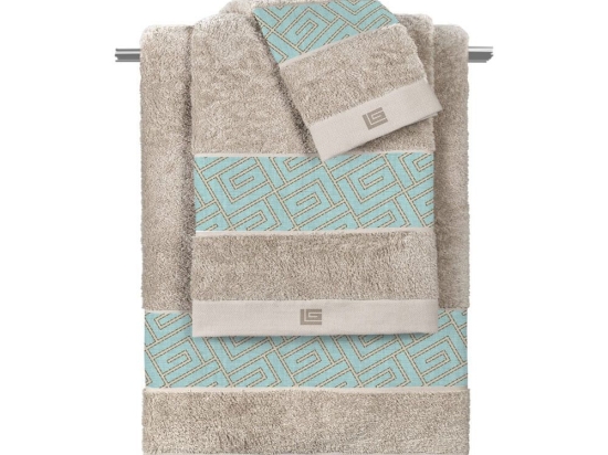 Πετσέτες Occio (Σετ 3τμχ) Natural Guy Laroche Σετ Πετσέτες 70x140cm 100% Βαμβάκι