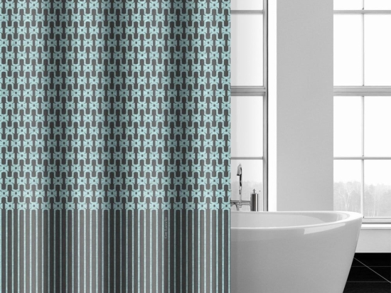 Κουρτίνα Μπάνιου Vesta Aqua Guy Laroche 240Πx185Υ 240x185cm Πολυέστερ