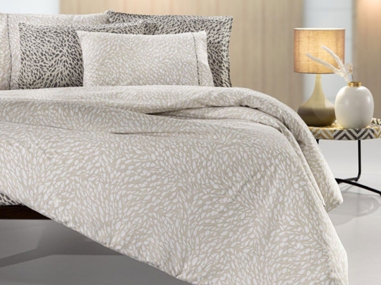 Σεντόνια Root (Σετ 4τμχ) Volcano Guy Laroche King Size 270x265cm 100% Βαμβακερό Περκάλι