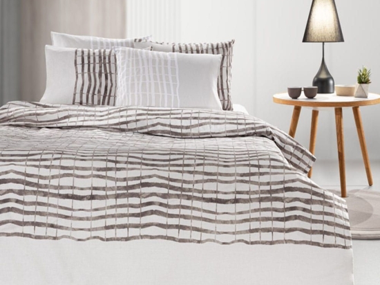 Σεντόνια Azzam (Σετ 4τμχ) Wenge Guy Laroche King Size 270x265cm 100% Βαμβακερό Περκάλι