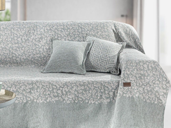 Ριχτάρι Monet Mint Guy Laroche Πολυθρόνα 180x150cm Βαμβάκι-Ακρυλικό