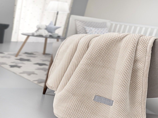 Κουβέρτα Βρεφική Cheval Perla Guy Laroche Κούνιας 110x140cm Πολυέστερ