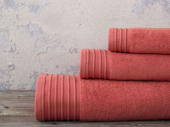 Πετσέτα Feel Fresh - Terracotta Nima Προσώπου 50x100cm 100% Βαμβάκι